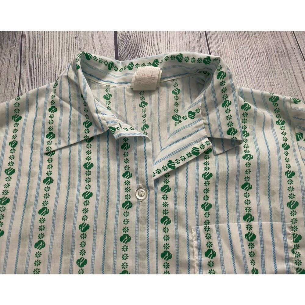 Vintage Vtg Girl Scout GS Green Junior Uniform Vest, Shirt, & Skirt - Picture 2 of 9